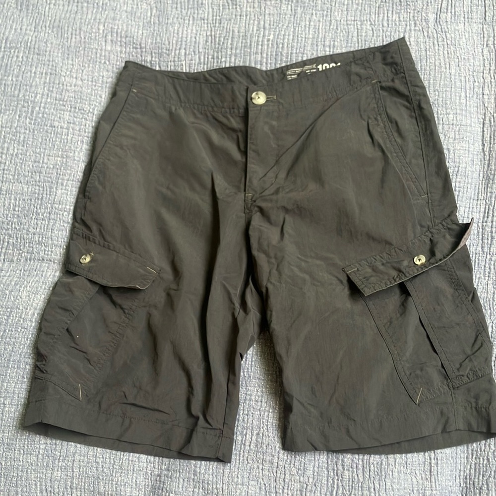 Men's Black Cargo Shorts